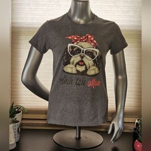 Shih Tzu Mom T-Shirt - Size M